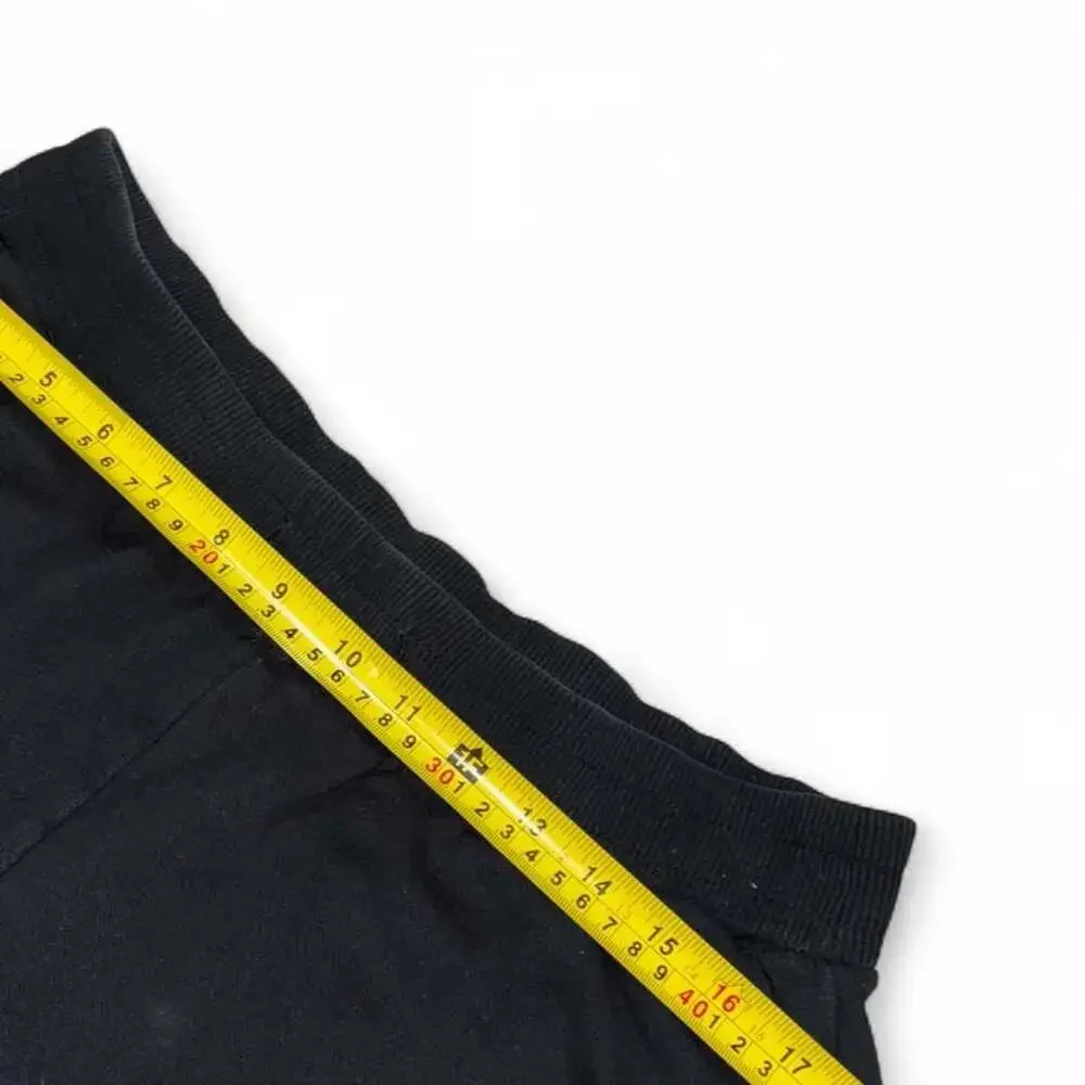 True Religion Sweatshorts Black Orange Logo Large